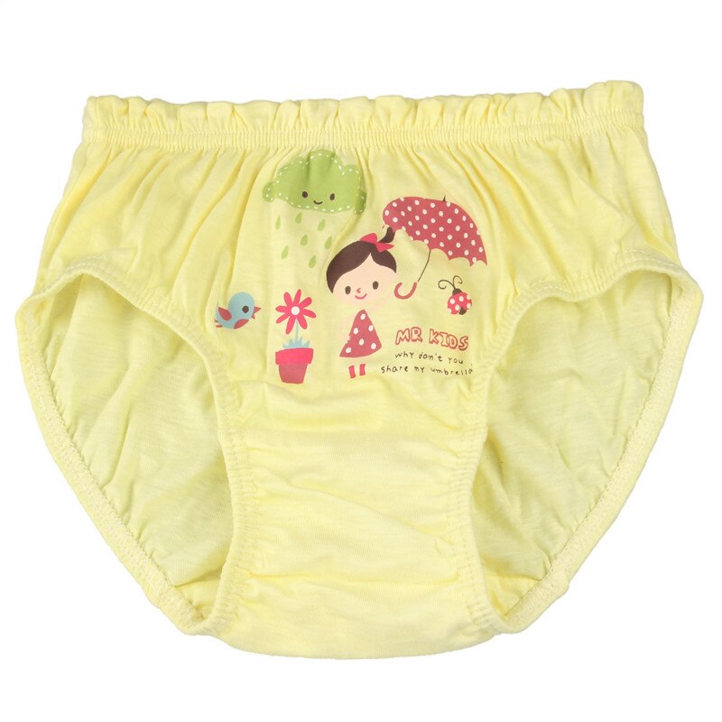 Katoen Kinderen Gedrukt Driehoek Broek Meisjes Ondergoed Kid 'S Shorts Baby Meisje Driehoekige Onderbroek