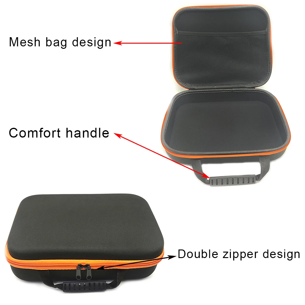 Foam Storage Bag Camera Lens Shockproof Box Travel Tool Box Outdoor EVA Zipper Fishing Case Electric Tools Accessories