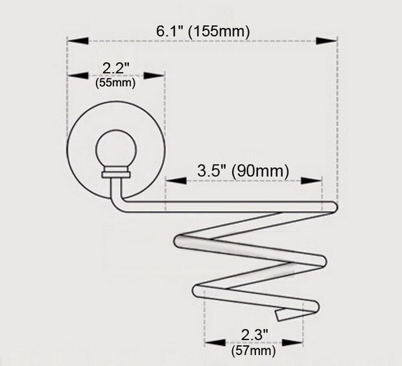Vintage antieke föhnhouder van messing, aan de muur te bevestigen föhnhouder, badkameraccessoires, badbeslag, badkamerfitting mba 730