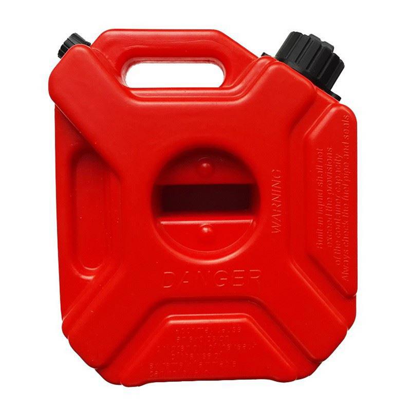 Tambor de aceite de reserva de coche, barril de gasolina de plástico antiestático, cubo receptor de coche de larga distancia, duradero, 5 litros, 1 ud.