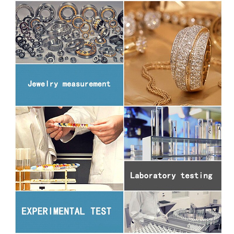 Báscula de bolsillo de alta precisión 10g/0.001g, 20g/0.001g, báscula de peso para joyería con calibración, pinzas para báscula de diamante de laboratorio