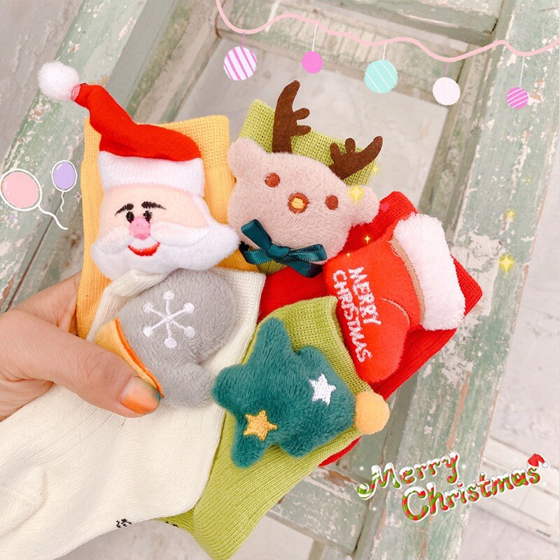 Christmas Newborn Baby Boys Girls Cute Christmas Three-dimensional Hat Decoration Casual Soft Comfortable Cot