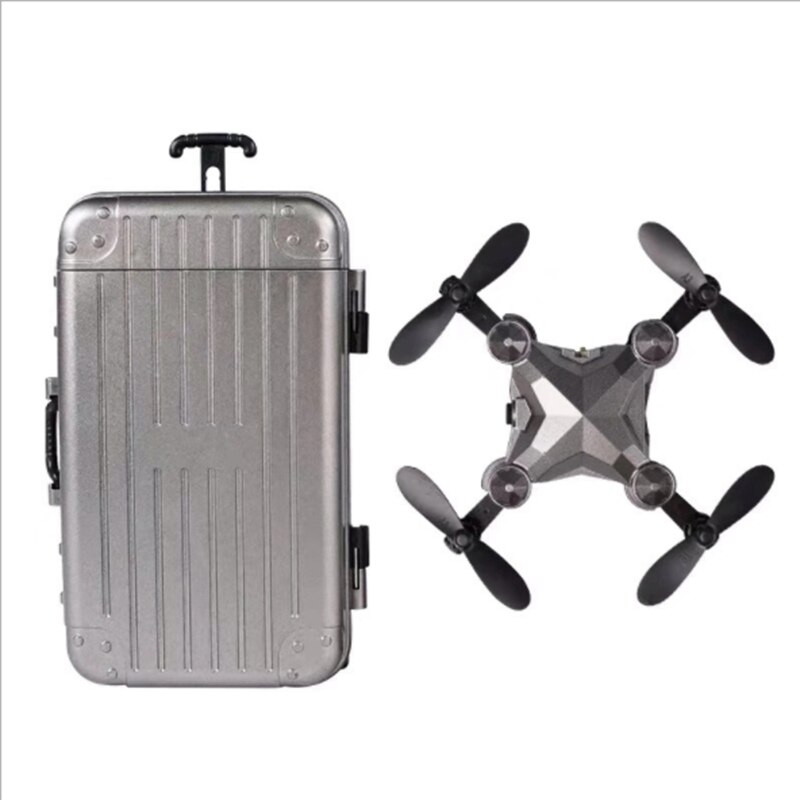 Bagage Mini Drone Folding Quadcopter Afstandsbediening Vliegtuig Kinderen Speelgoed