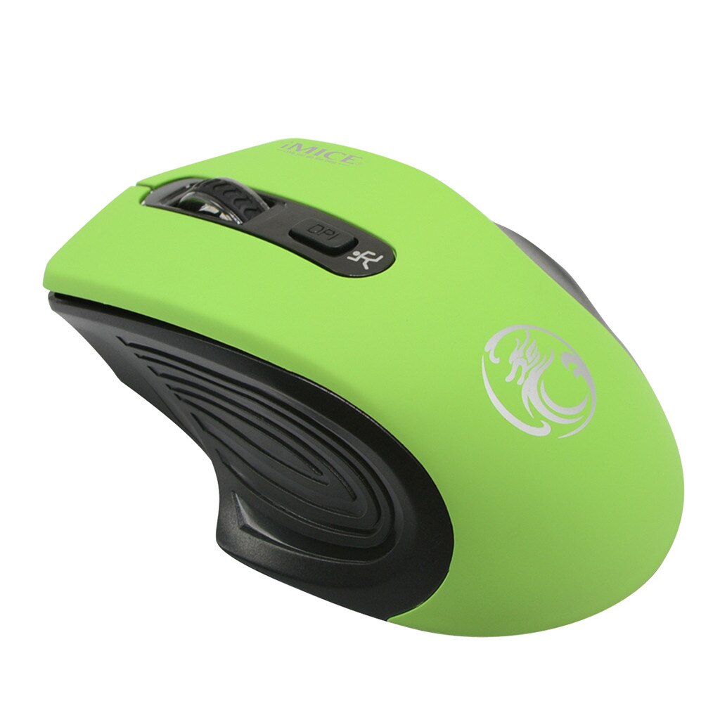 2.4G Wireless Mouse Imice E-1800 For Laptop PC Adjustable USB Receiver Game Mice Computer Ergonomic Mause For Laptop #929
