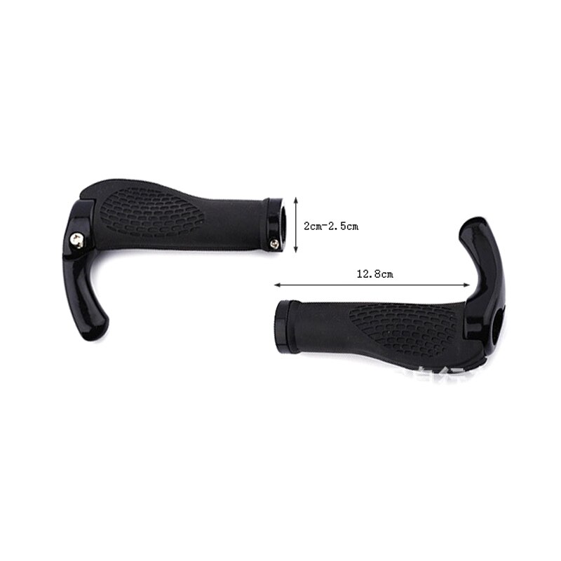 Manillar de bicicleta de montaña y carretera, accesorio ergonómico antideslizante, 2 uds.