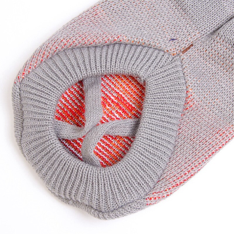 Vinterstrikket hundetøj varm sweater sweater til små store hunde kæledyrstøj frakke strikning hæklet stof 01