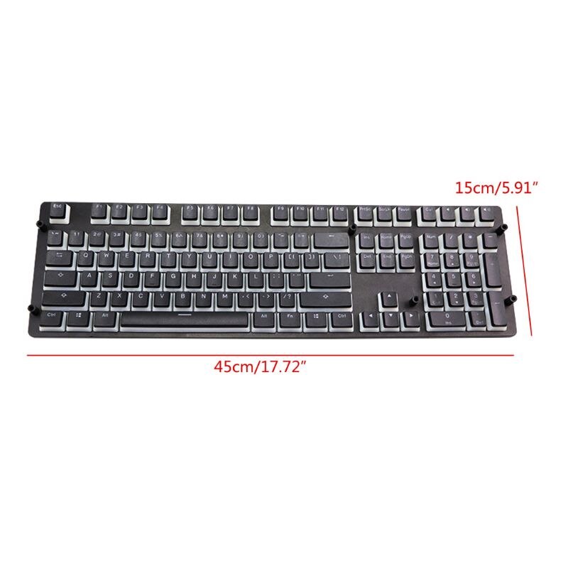 Rvb 143 Keycaps ANSI disposition PBT pouding Double peau lait tir rétro-éclairé Keycap pour Corsair K70 K65 clavier mécanique