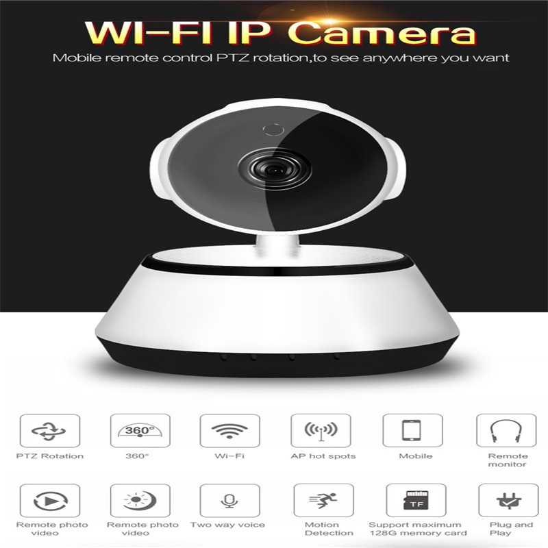 Draadloze Bewakingscamera WIFI HD Nachtzicht Camera Video Babyfoons Camera Monitor Babyfoon met Camera 960P Camera