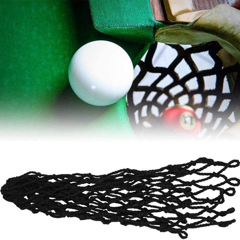 Filets de billard ajourés, plus épais, plus solides, pour entraînement de billard, 6 pièces