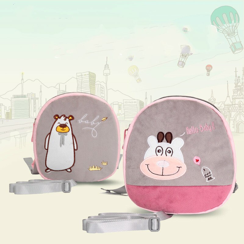 Mignon bébé sécurité harnais sac à dos enfant en bas âge Anti-perte sac enfants confort Traction cartable enfant en bas âge anti perdu zone poignet lien