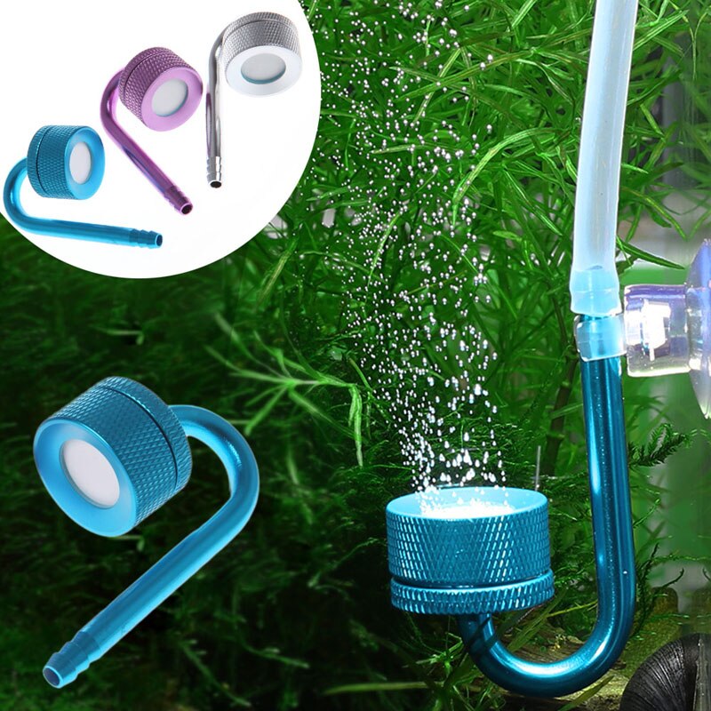 Diffuseur système d'atomiseur CO2 | Aquarium, dioxyde de carbone, réacteur Aquarium, plante d'eau, couleur aléatoire