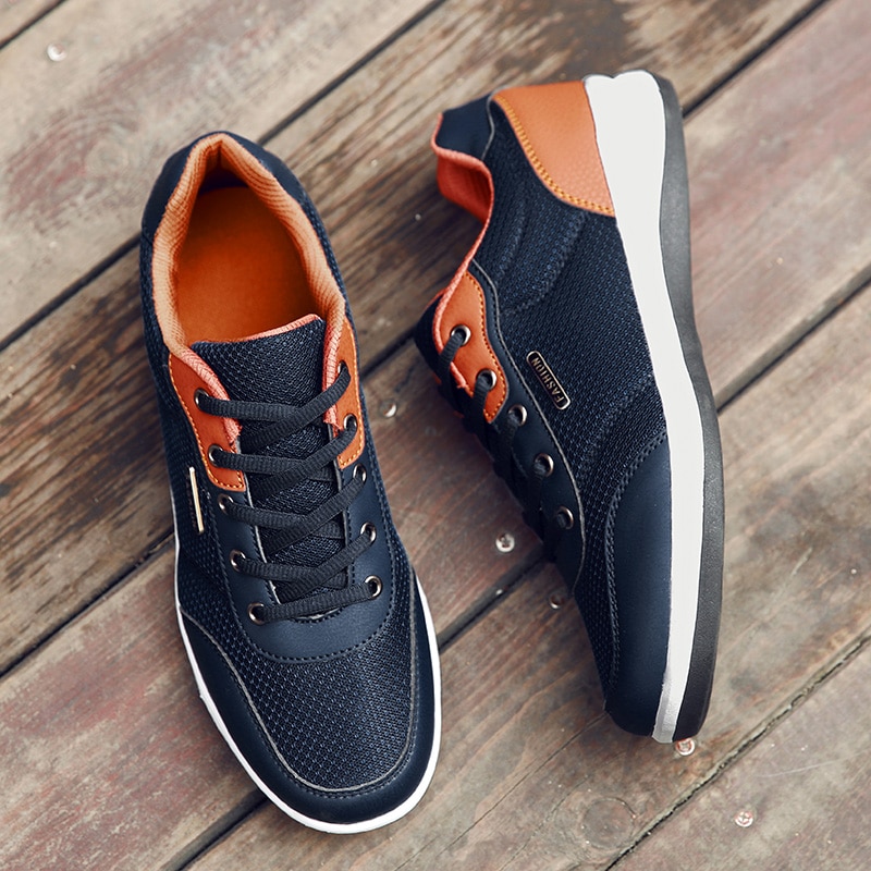Men Shoes Lace-Up Breathable Men Casual Shoes Brand Men Sneakers Men FLats Tenis Masculino Zapatillas Hombre