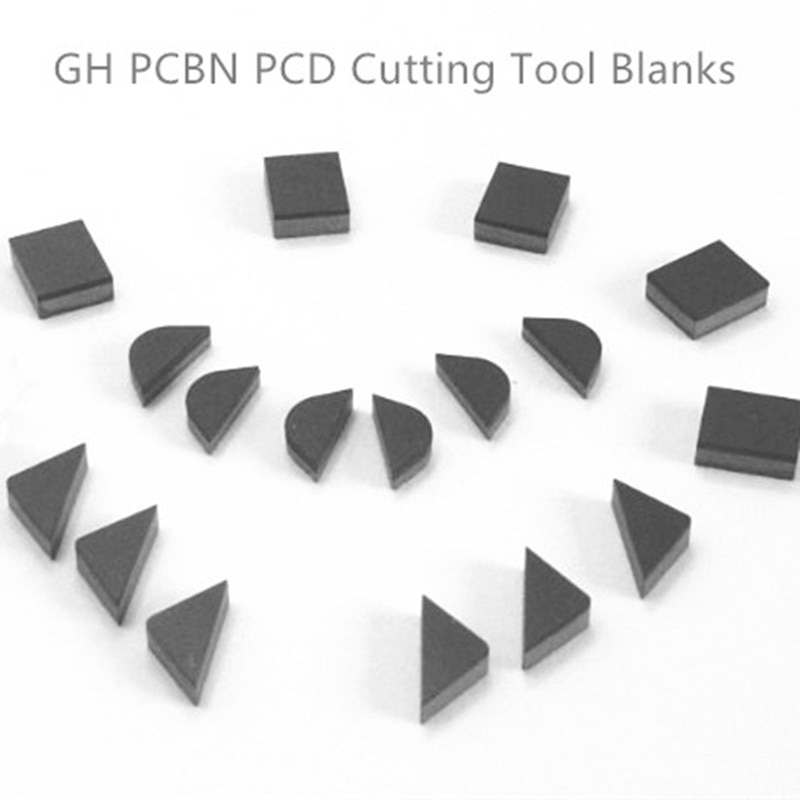 PCD Diamond Segments turning and boring tools brazed tips CBN lathe cutter blanks with tungsten carbide body