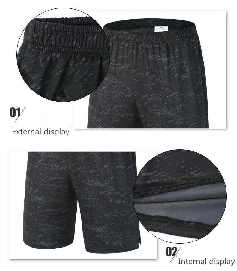 Shorts de Fitness pour hommes, pantalons de survêtement à séchage rapide, élasticité, Compression, sport, respirant, vêtements doux