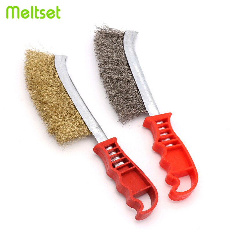 Durable BBQ Grill Cleaner Stainless Steel BBQ Cleaning Brush Grill Cleaner for Rust Removal Brush Barbecue Accessories