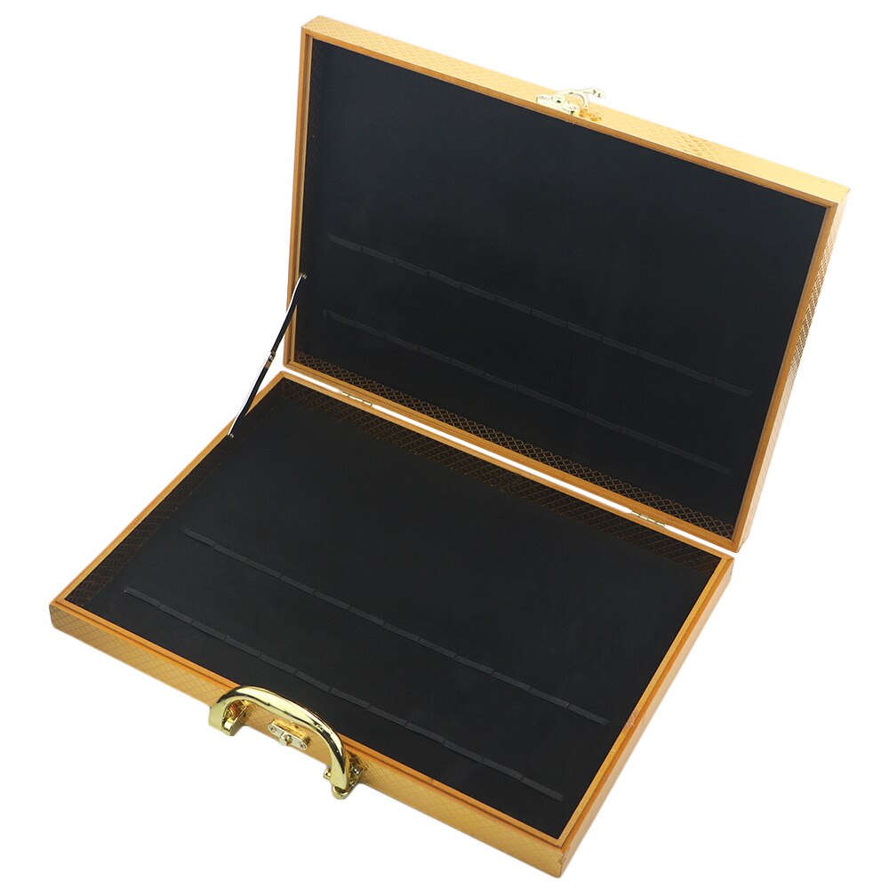 Ensemble de 24 couverts en acier inoxydable, couverts noirs, cuillère, fourchette 304 couteau, couverts occidentaux pour mariage, sécurité lave-vaisselle: Boîte en or