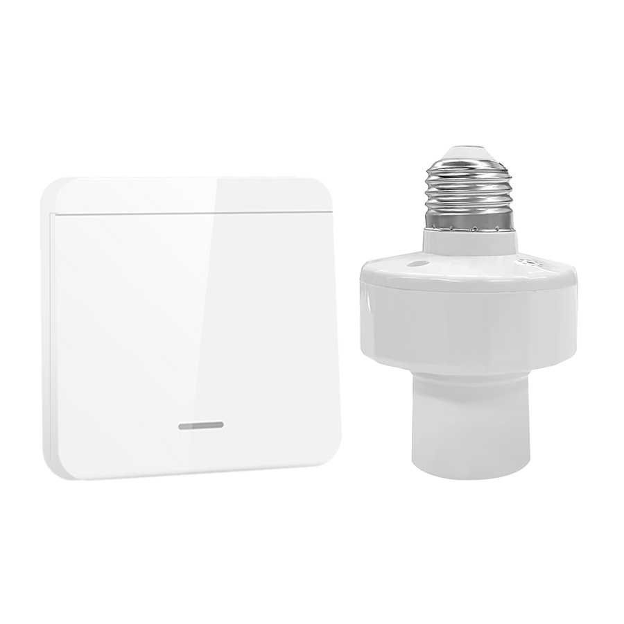 RF 433 Mhz Drahtlose Fernbedienung Licht Lampe Halfter 110 V 220 V E27 Lampe Basis Licht Schalter 1/2/3 Gang Zauberstab Schalter für LED-lampe