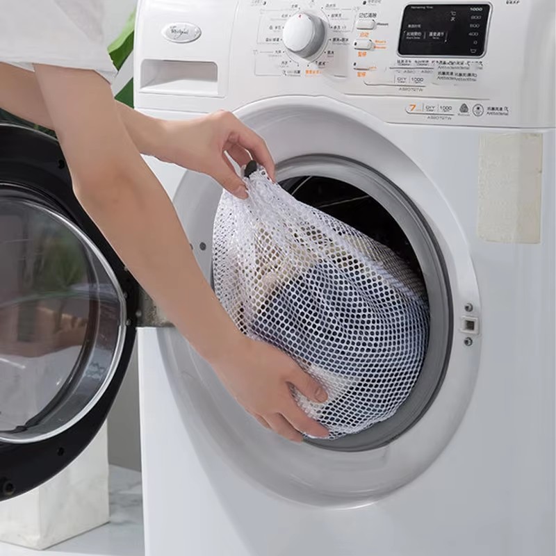 Large Washing Laundry Bag Mesh Organizer Net Dirty Bra Sock Underwear Shoe Storag Wash Bag Machine Cover Clothes Travel Wash Bag