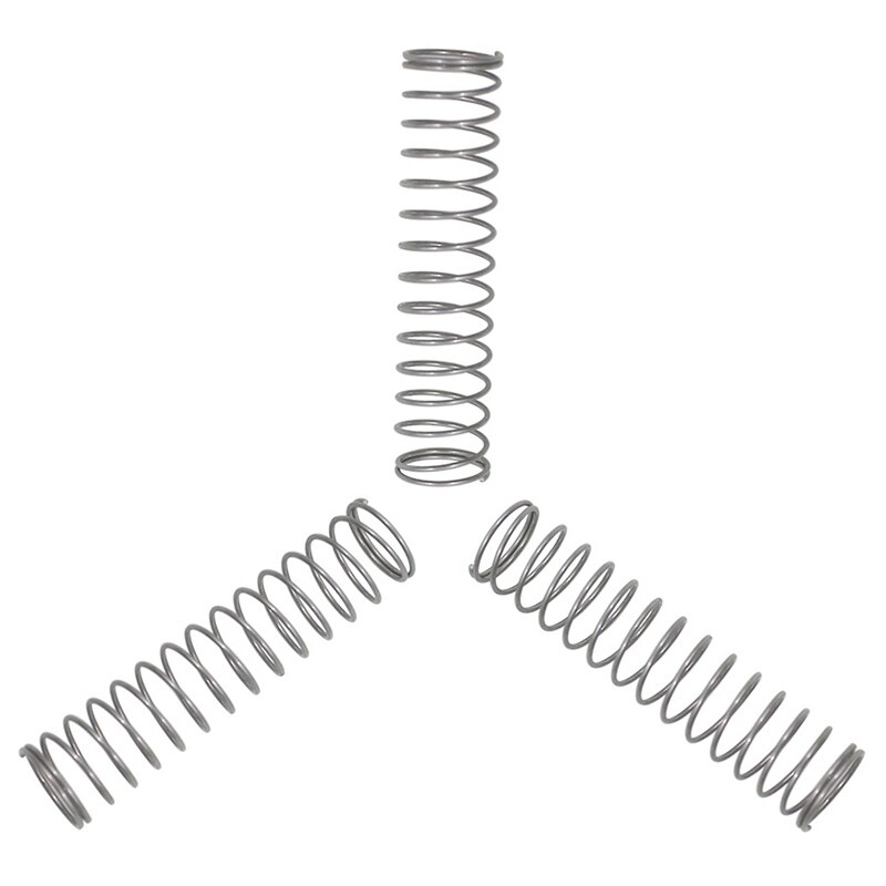 3 peças de substituição da peça dos acessórios da mola da válvula do pistão da trombeta