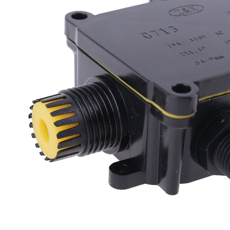 Junction Junction Box IP68 Waterproof UV Sunproof Outdoor Multiple ways Plastic Electrical Junction Box Case Cable Wire