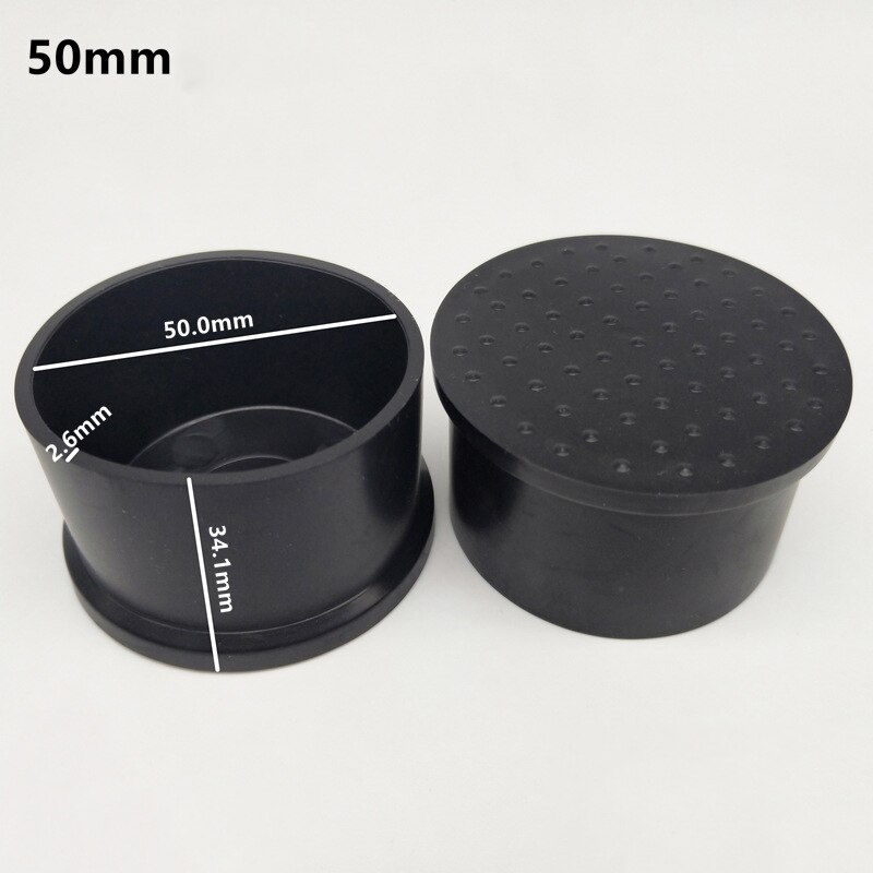 4/8Pcs Square Rubber Chair Leg Caps Non-slip Furniture Table Legs Cover Floor Protector Rubber Feet Pads Furniture leveling Feet: 8PCS 50mm