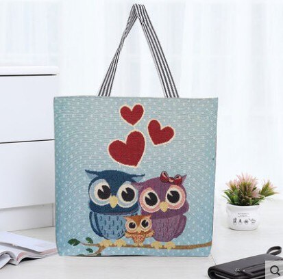 Eenvoudige wilde kleine frisse canvas tas schoudertas koreaanse boodschappentas studenten: Stijl 9