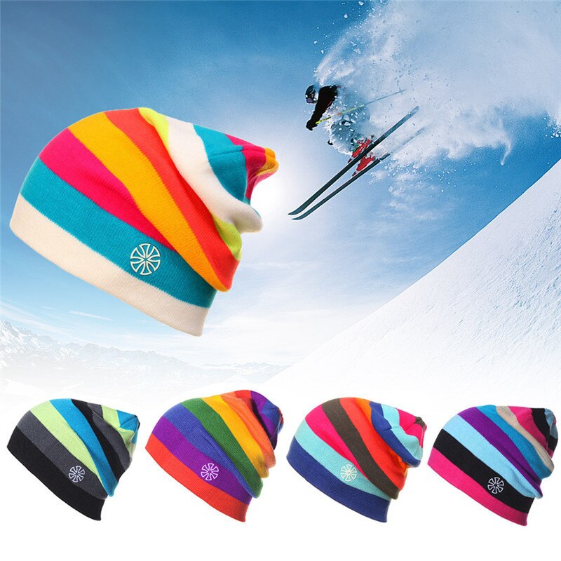 Snowboard vinter ski skullies mössor hattar mössor stickat huvud varmt för män kvinna gorros de lana