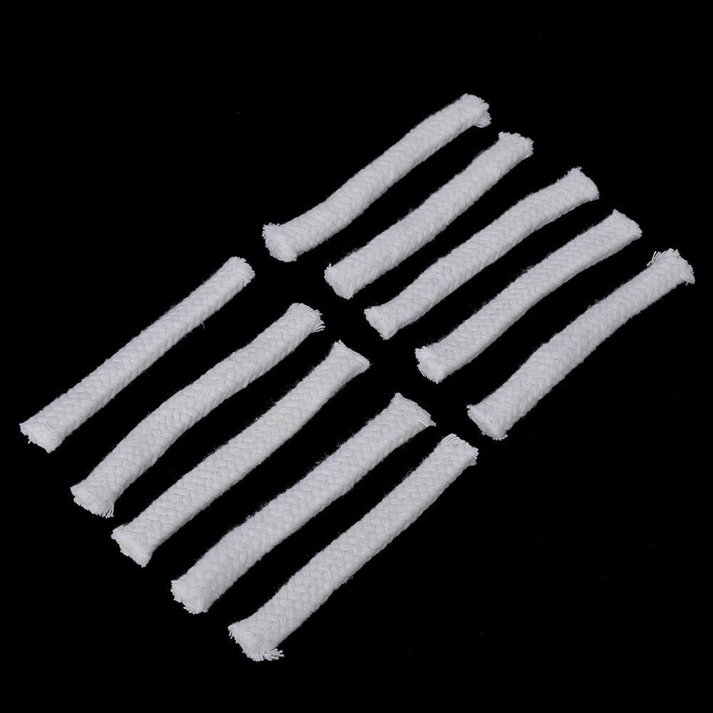 Support pour lampe à huile, 10 pièces, lampe en coton à alcool, accessoires de chauffage, accessoires de remplacement