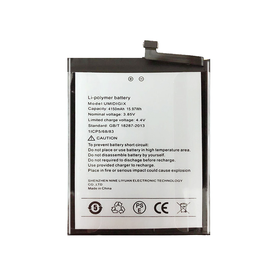 Original Kikiss Battery 4150mAh for UMI Umidigi X Mobile Phone Bateria Batteries