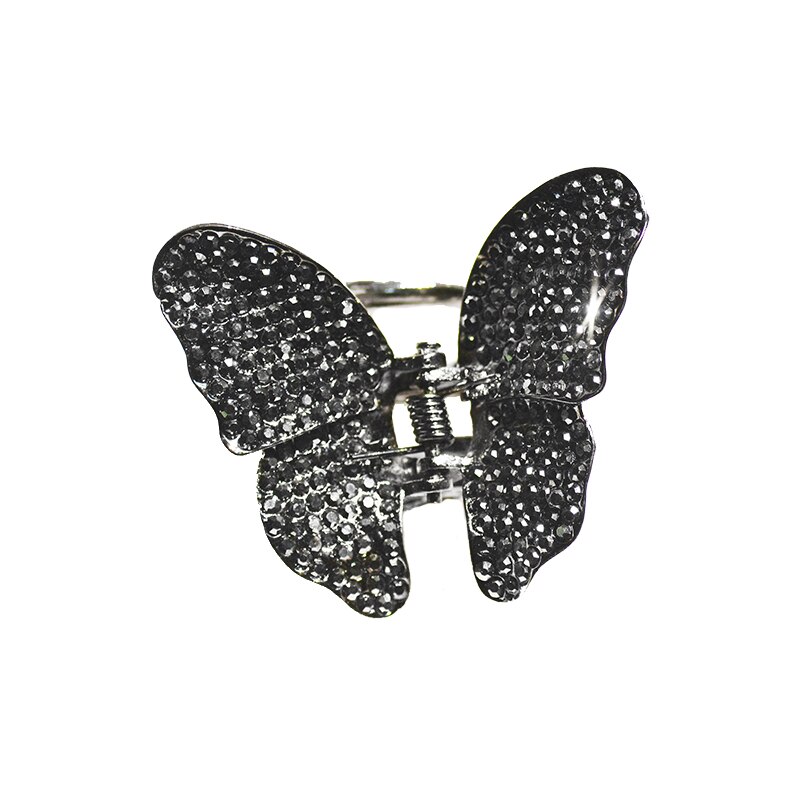 Muylinda papillon strass cheveux griffe crabe bijoux Vintage femmes Banquet pince à cheveux accessoires