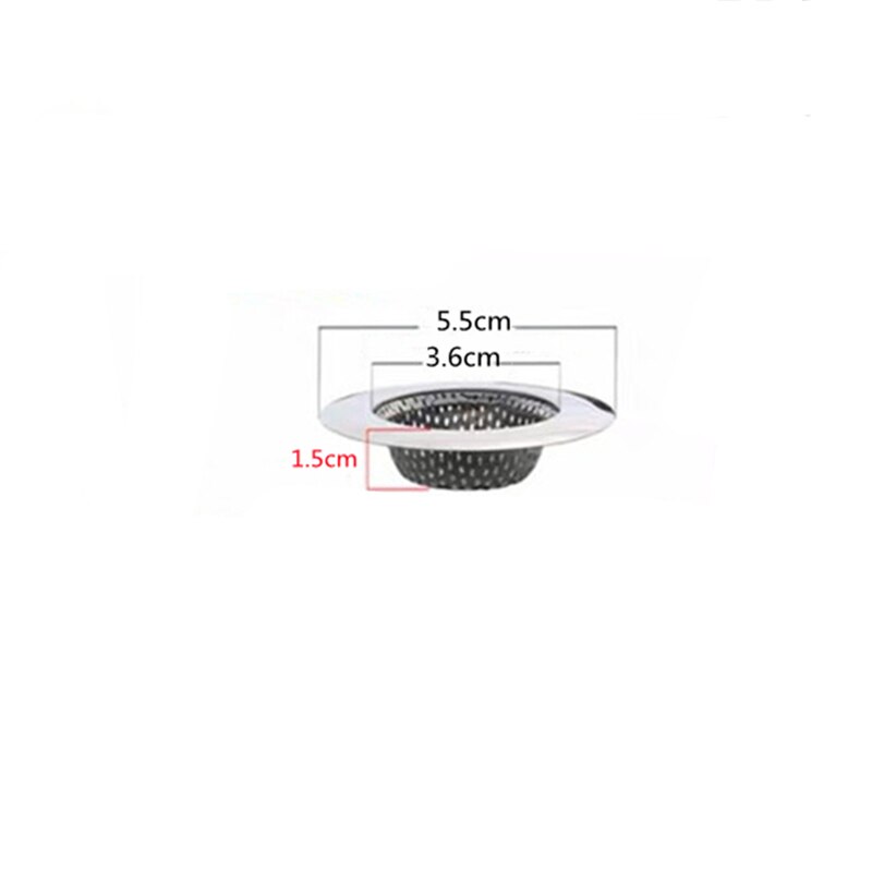 Sink Funnel Kitchen Sink Strainer Sink Sink Floor Drain Sewer Stainless Steel Strainer Cage: Extra small