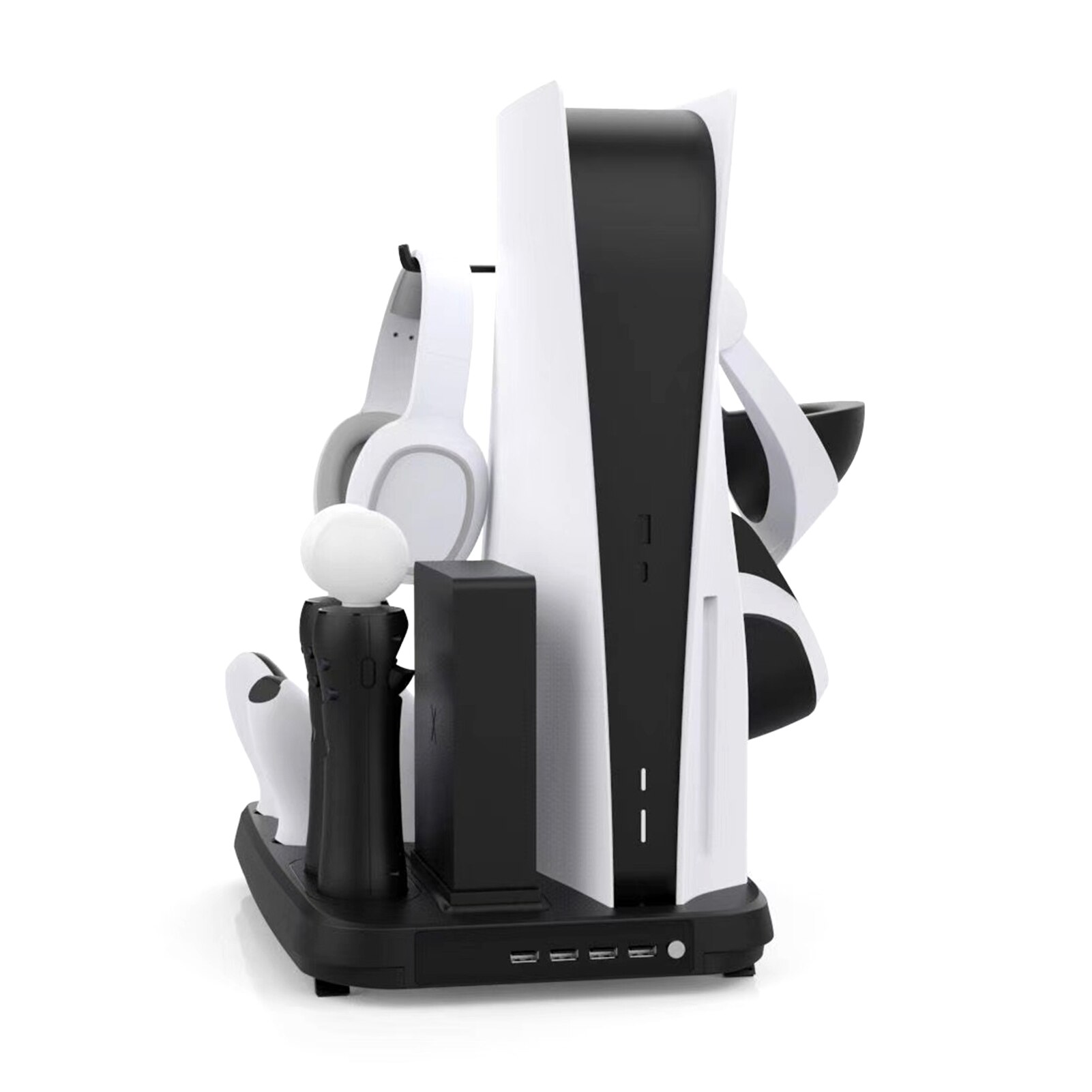 Lade display display spillkonsoll lader base for  ps5/ ps vr/ move motion adapter multifunksjonell hovedmotor kjølebase