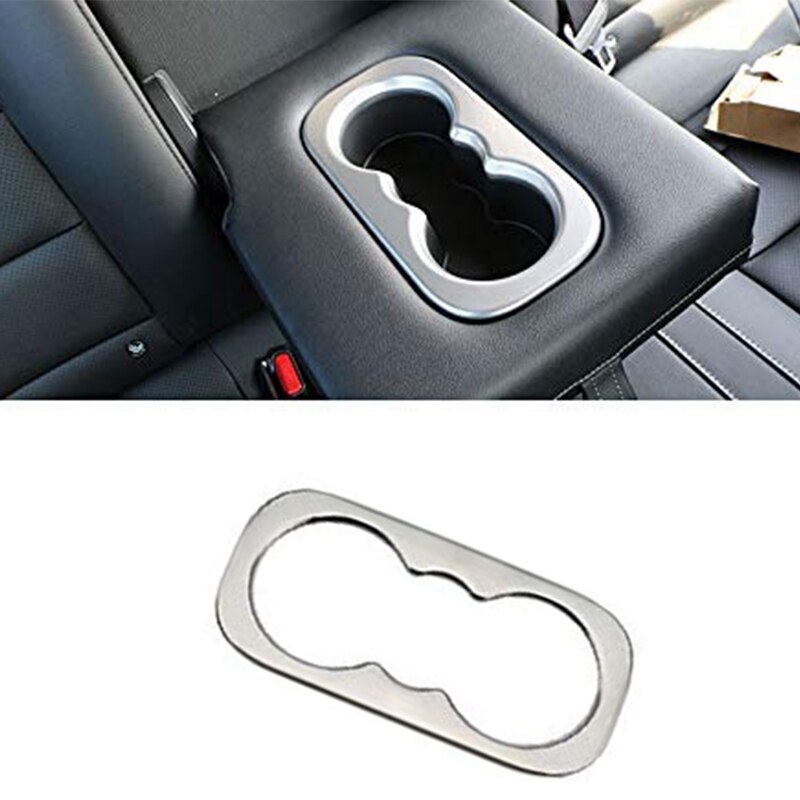 Auto accessoire Chrome mat arrière Central eau support de verre cadre garniture pour Renault Koleos / ABS