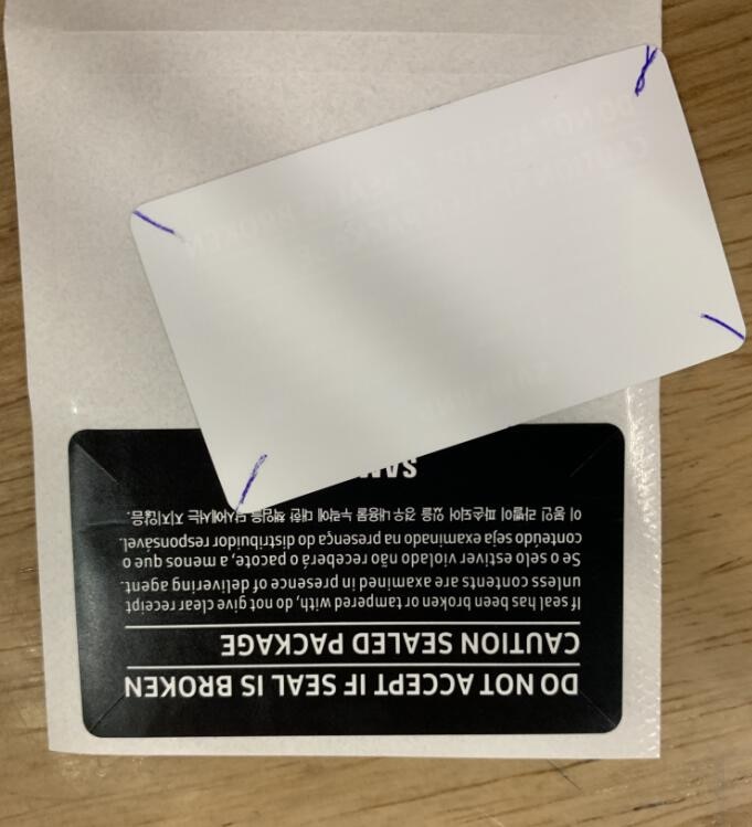 100 Stks/partij Sim-kaart Seal Label Sticker Voor Samsung Galaxy S20 S20plus S20ultra Telefoon Pakket Box Afdichtstrip