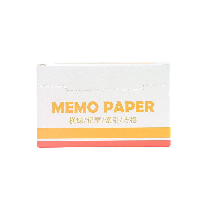 Notepad Met Doos Horizontale Grid Memo Geen-Sticky Dikker Bericht Notes Kawaii Ins Papeleria Briefpapier Kantoor Schoolbenodigdheden