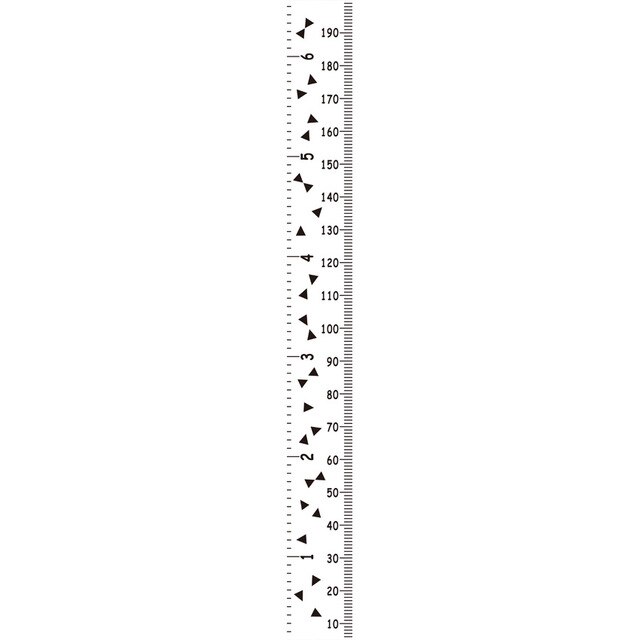 Requisiten Holz Wand Hängen Baby Höhe Messen Lineal Wand Aufkleber Baby Kind Kinder Wachstum Diagramm für Schlafzimmer Dekoration: 4