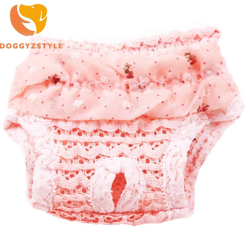 Hond Fysiologie Broek Kant Chiffon Zoete Zachte Comfortabele Voor Katten Honden Franse Bulldog Teddy Chihuahua Pug Puppy DOGGYZSTYLE