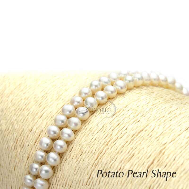 925 Zilveren Sluiting Natuurlijke Zoetwater Parel Braceletl Voor Vrouwen, Echte Mooie Meisje Dubbele Parel Armbanden Femme