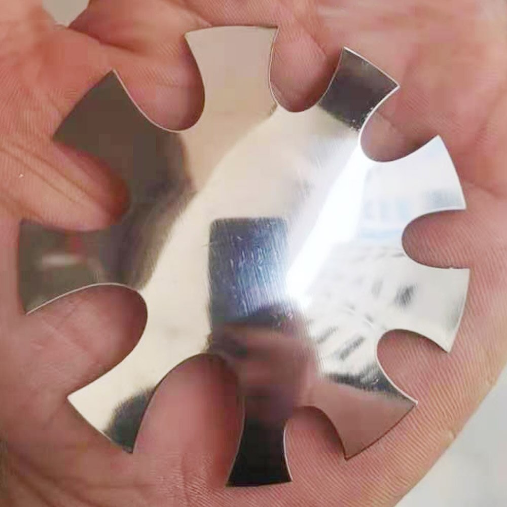 3 kolory zawodowiec 9 rozmiary owalne francuski trymer paznokcie szablon V linia głębokie migdałów kształt porady manicure krawędzi paznokcie akrylowe nóż TB #2: 7