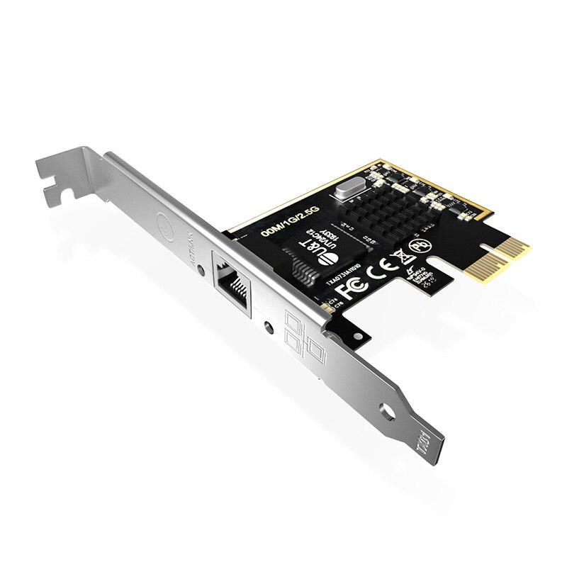 2.5 gb/s Gigabit PCI-E Adapter sieci 10/100/1000M RTL8125 RJ-45 PCI Ethernet do sieci komputerowej kontroler