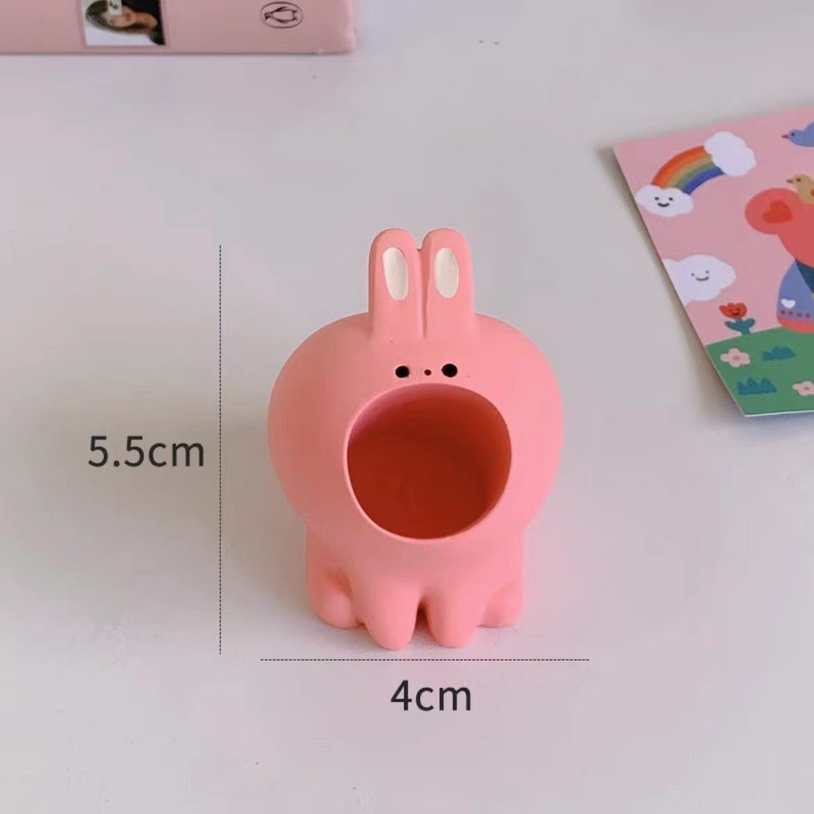 Nagelkonst sliphuvud bitshållare söt nagelborrhållare behållare display ställ nagelborstar hållare nagelbits förvaringsverktyg: Ljusgrå