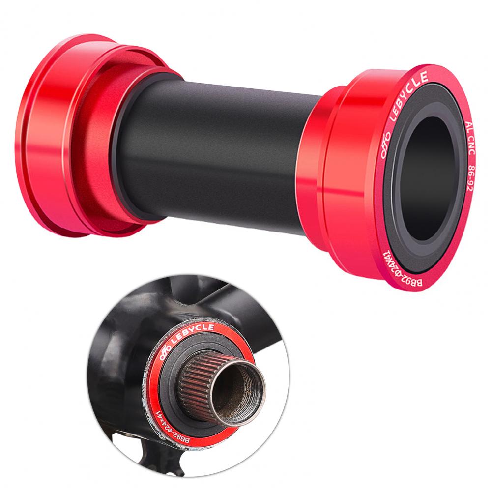 Premium Bicycle Bottom Bracket Enhance Stability Aluminum Alloy Bearing Bottom Bracket for Bike Bike Bottom Bracket