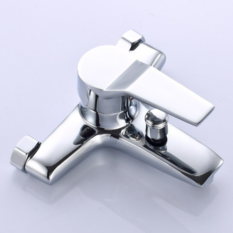Bathroom Building Materials Shower Head Mixing Valve and Cold Water Brass Faucet