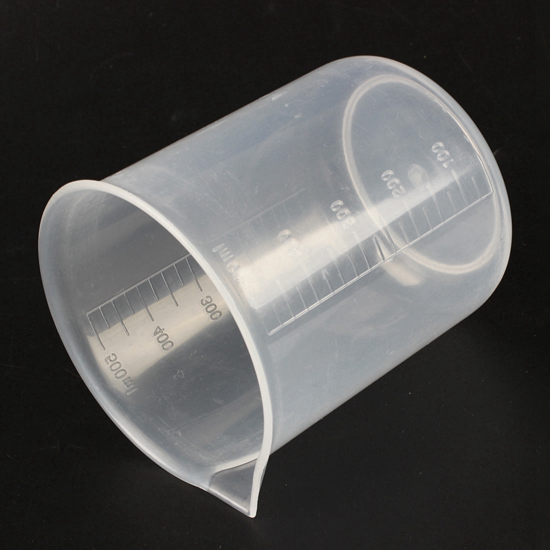 150 250 500 ml beaker of clear plastic 3 pcs. Measuring cup tool