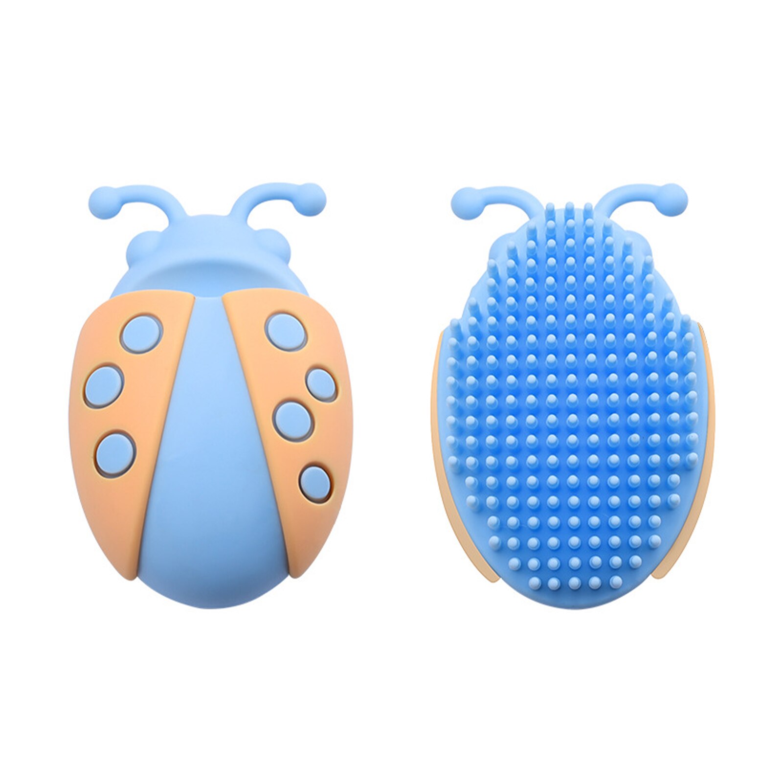 Reinigungs Hause Ergonomische Baby Kleinkind Haarbürste Kopf Umarmt Kopfhaut Massage Styling Werkzeuge Silikon Shampoo Einfach Griff Sanft Borsten