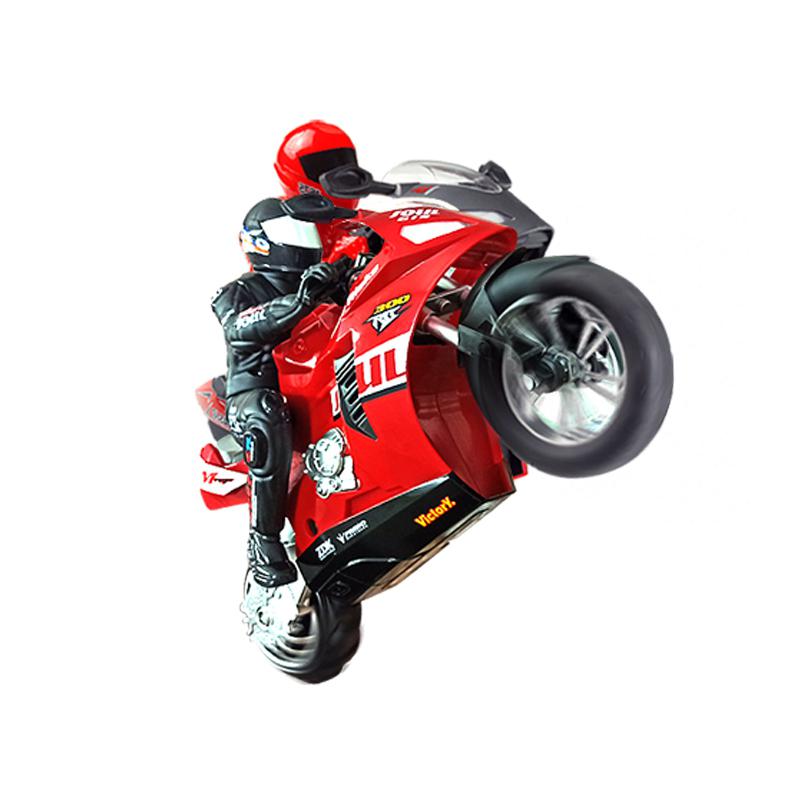 GloryStar HC-802-motocicleta de acrobacias, autoequilibrado, con Control remoto, 1:6