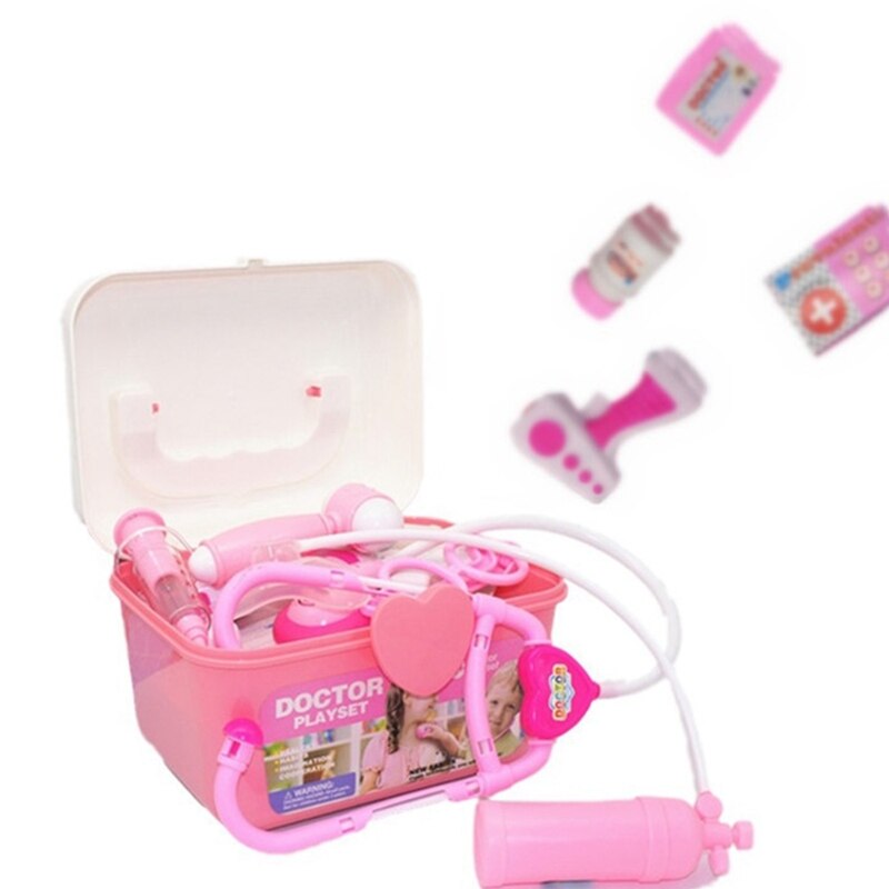 Kinderen Simulatie Speelgoed Ambulance Box 44 Stks/set Meisjes Rollenspel Game Speelgoed Voor Kinderen