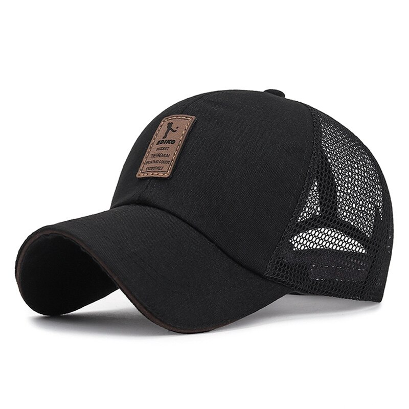 Sommer Gittergewebe-Baseball Kappe Frauen Männer UV Schutz draussen Reiten Angeln Tennis Golf Kappen Panama Sport Hütte: BK2