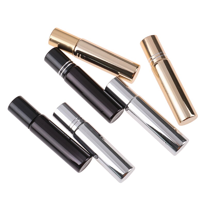 7 pièces/ensemble 10ml Mini rouleau de verre de parfum vide sur bouteille huile essentielle rouleau bouteilles Portable Mini bouteille