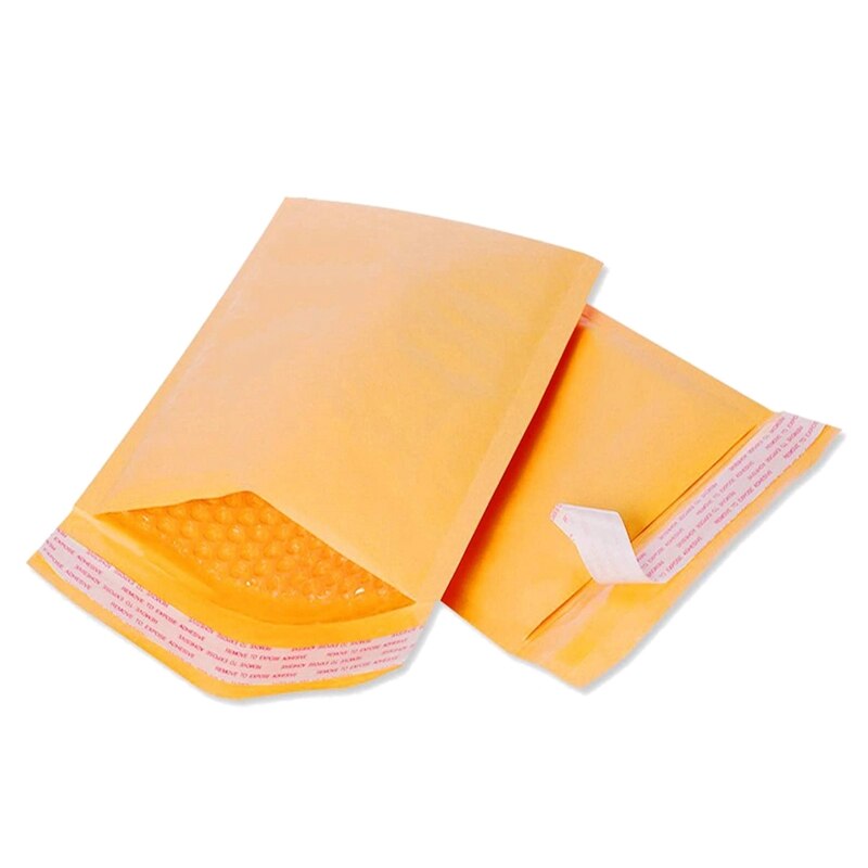 6X7 Inches Padded Envelopes Kraft Bubble Mailers Small Bubble Envelopes 25Pcs